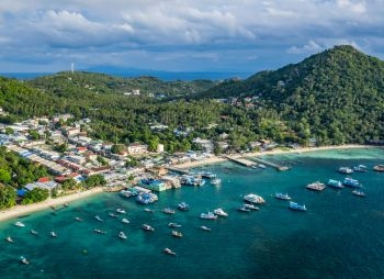 aquatao : koh tao mae haad port