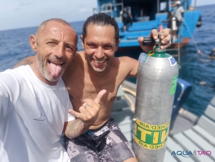 Analyse de l'air enrichi Nitrox à Koh Tao