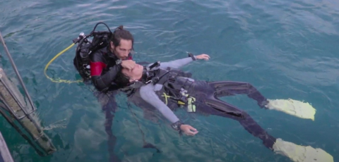 Surface rescue exercise, Rescue course