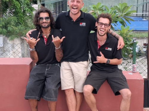 AquaTao : 2 nouveaux instructeurs heureux avec Mathieu