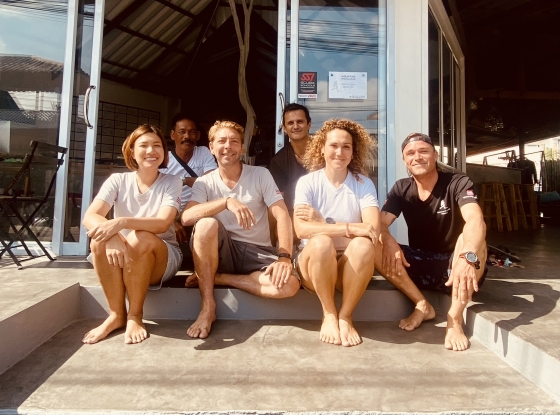 équipe aquatao koh tao